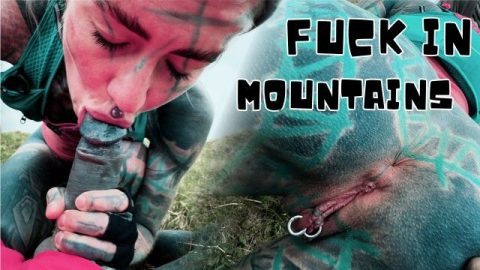 Hiking Mountain Passionate Fuck and Cumshot