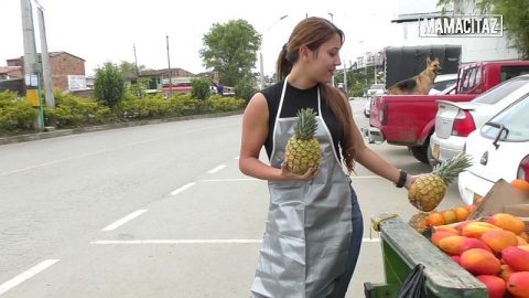 Latina Fruit Vendor Approached Outdoors, She Agrees to Leave With Him... What Happens Next Is Wild